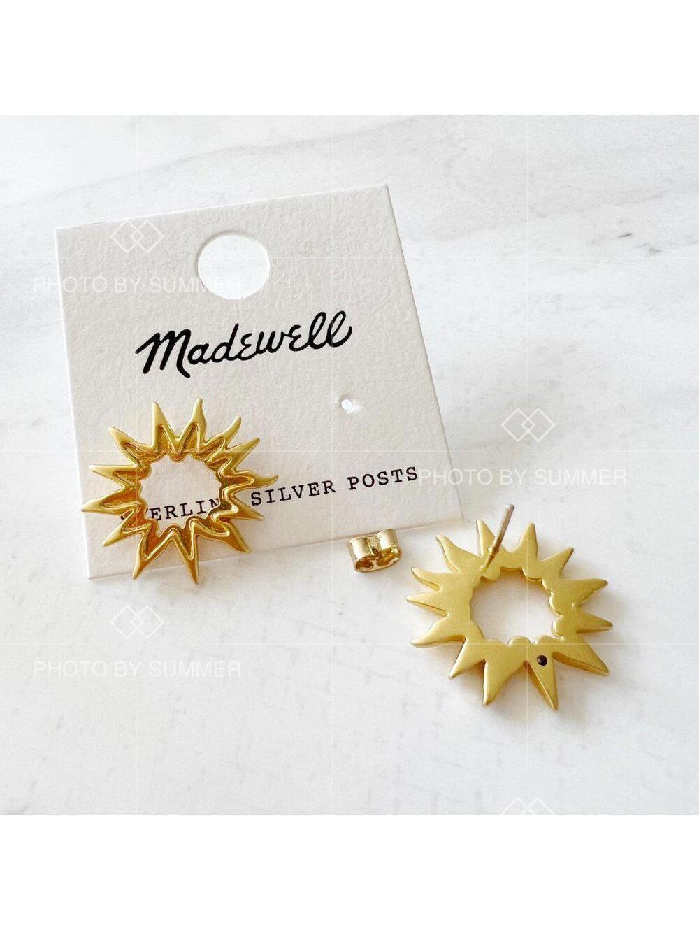Madewell Sunburst Stud Earrings - Picture 4 of 5